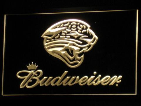 Jacksonville Jaguars Budweiser LED Neon Sign